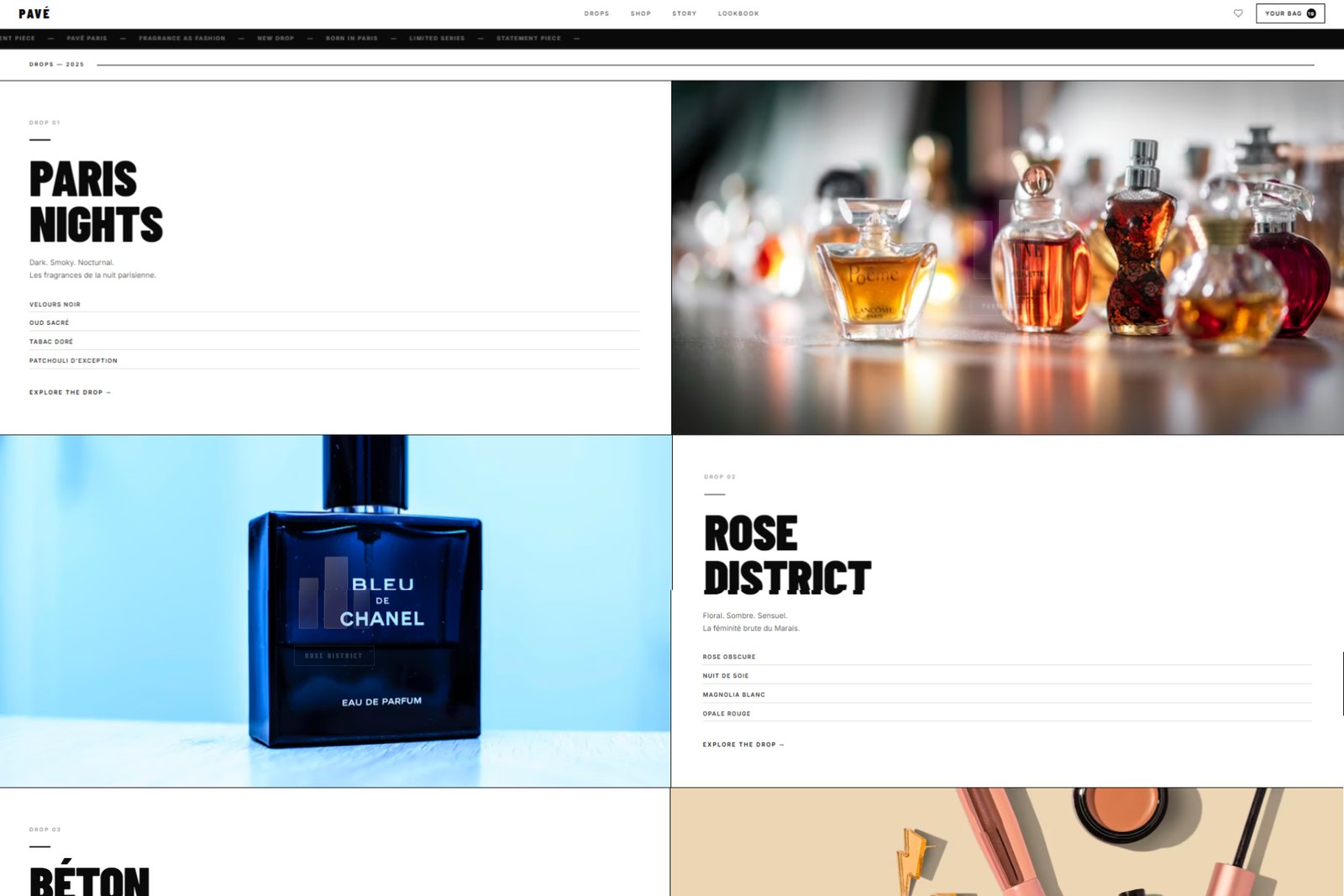 Aperçu du template marketplace